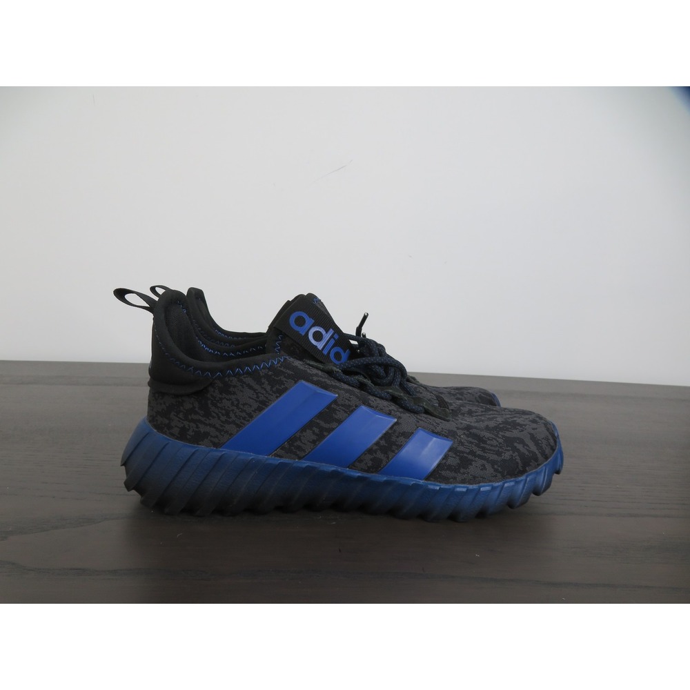 Adidas Kaptir Flow K Shoes Womens 7 Mens 6 Blue Black Running Sneakers AJQ7334